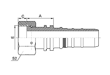 ORFS Female Flat Seat